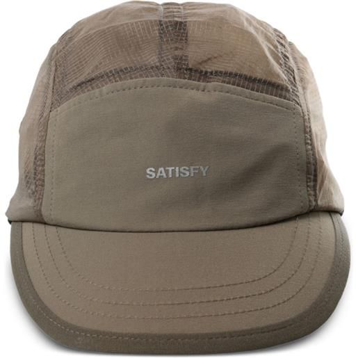 Satisfy cappello da baseball con applicazione - toni neutri