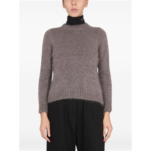 Raf Simons maglione a maniche lunghe - marrone