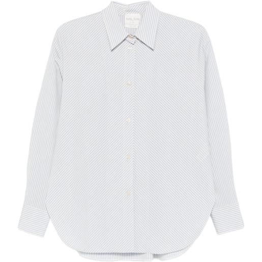 Forte Forte camicia a righe in cotone - blu