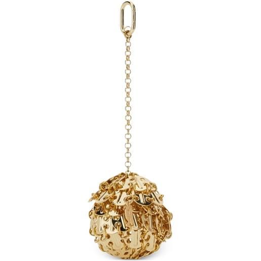 Rabanne portachiavi con ciondolo - oro