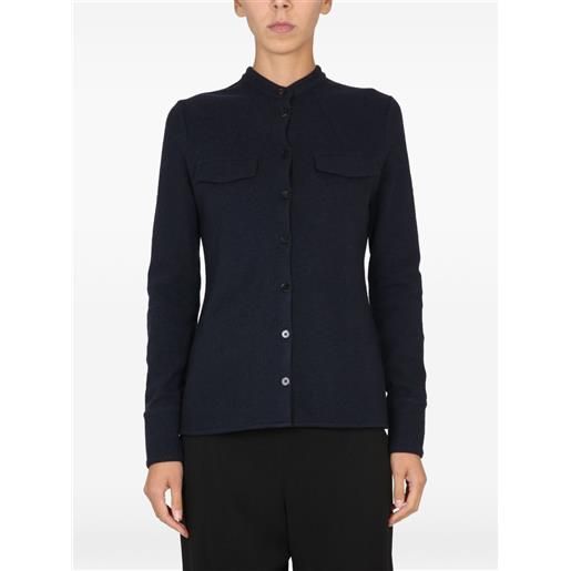 Jil Sander camicia con taschino - blu