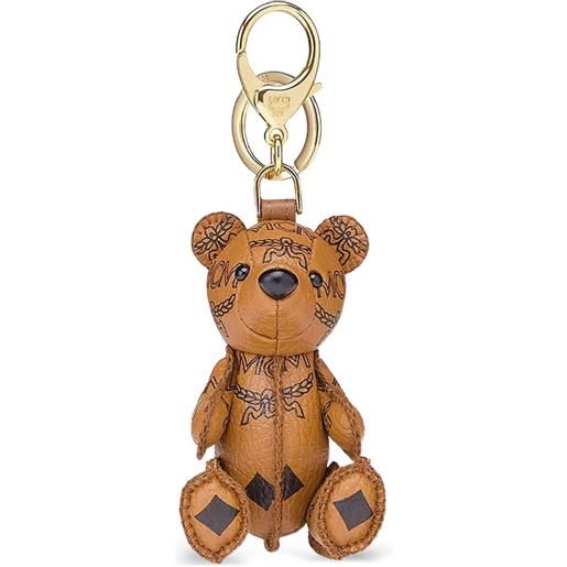 MCM ciondolo park bear - marrone