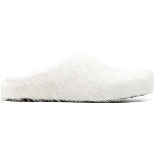 Marni slippers fussbet sabot - bianco