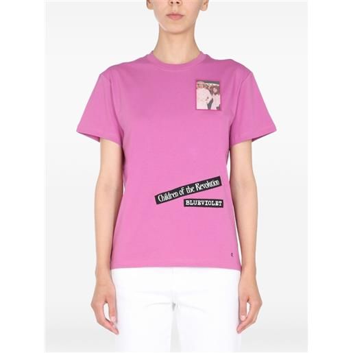 Raf Simons t-shirt con stampa - rosa