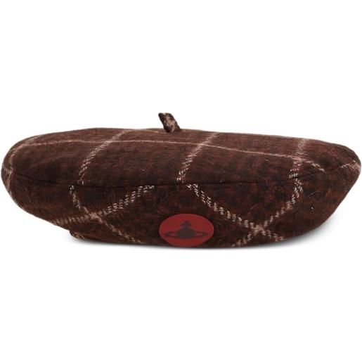 Vivienne Westwood basco a quadri - marrone