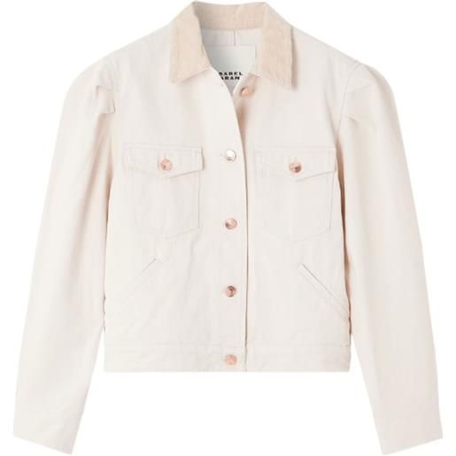 ISABEL MARANT giacca con maniche a palloncino - toni neutri