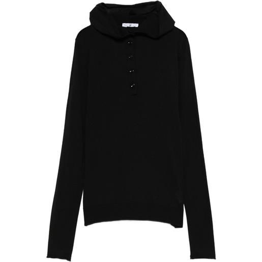 PT Torino felpa con cappuccio - nero