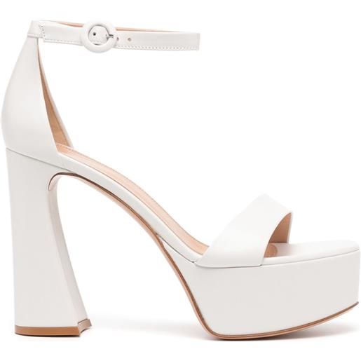 Gianvito Rossi sandali holly d'orsay 70mm - bianco