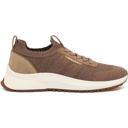 Bally sneakers outline - marrone