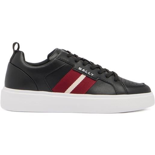 Bally sneakers blayze con dettaglio a nastro - nero