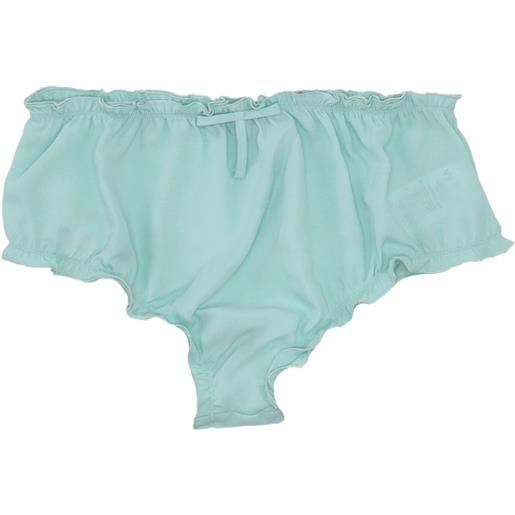 Vivetta slip con ruches - verde