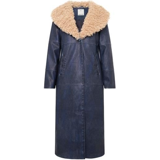 Unreal Fur cappotto imagination - blu