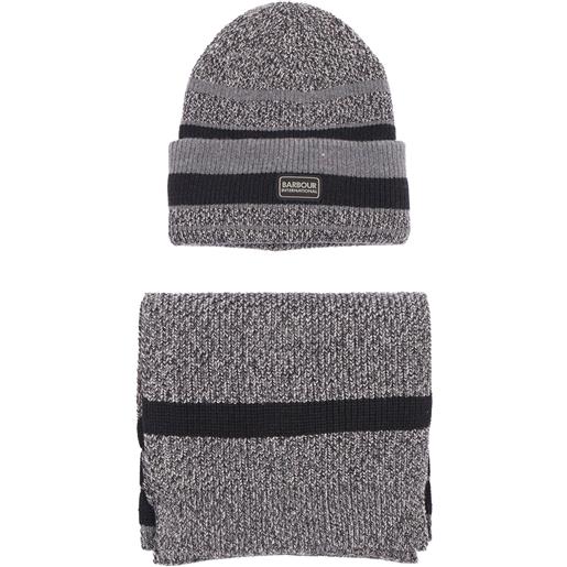 BARBOUR boston beanie & scarf gift set