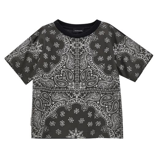 Monnalisa t-shirt cotone paisley