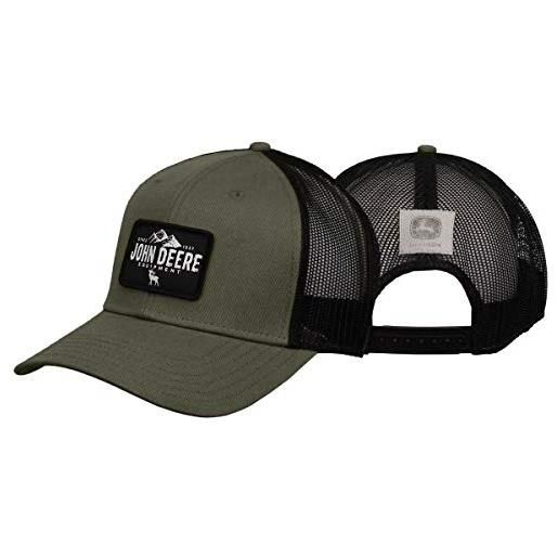 John Deere 13080622ov berretti da baseball, oliva, one size uomo