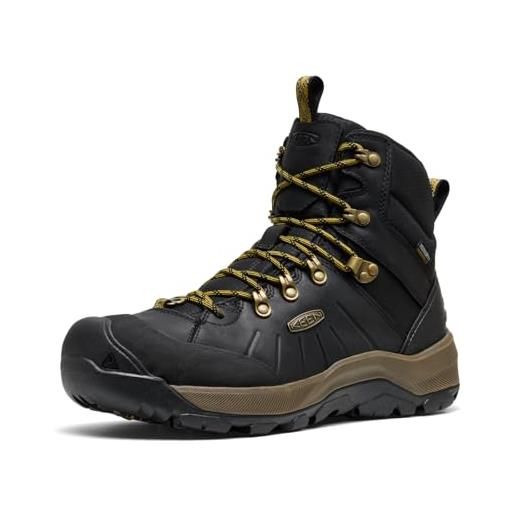 KEEN revel 4 mid polar, stivali da neve uomo, curry al limone nero, 41 eu