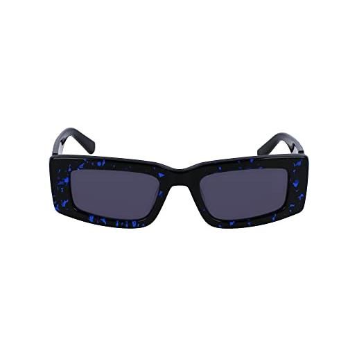 Calvin Klein Jeans ckj23609s ckj23609s 233 blue havana sunglasses unisex polycarbonate, standard, 52