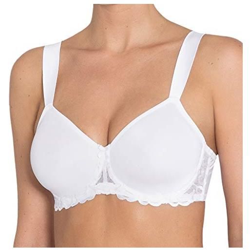 Triumph donna modern finesse w01, minimizer bra, white, 4d