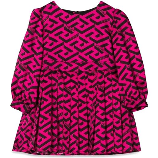 Versace Kids abito con stampa - rosa