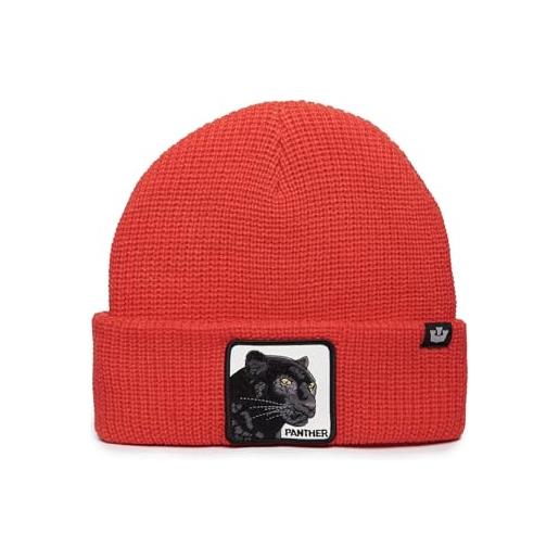 Goorin Bros. the farm, berretto unisex con risvolto in acrilico, rosso (panther vision), taglia unica, rosso, taglia unica