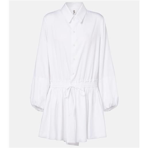 Noir Kei Ninomiya abito chemisier in cotone