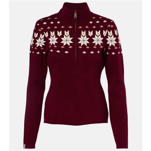 The Upside pullover in misto cotone con zip