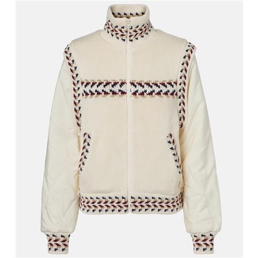 The Upside giacca dhemi in maglia di cotone