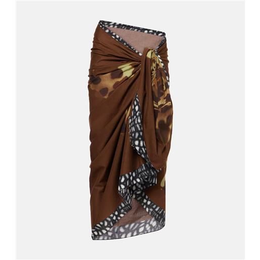 Dries Van Noten pareo in cotone