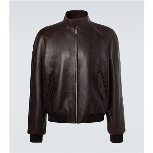 Prada giacca in pelle