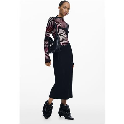 Desigual abito lungo a onde