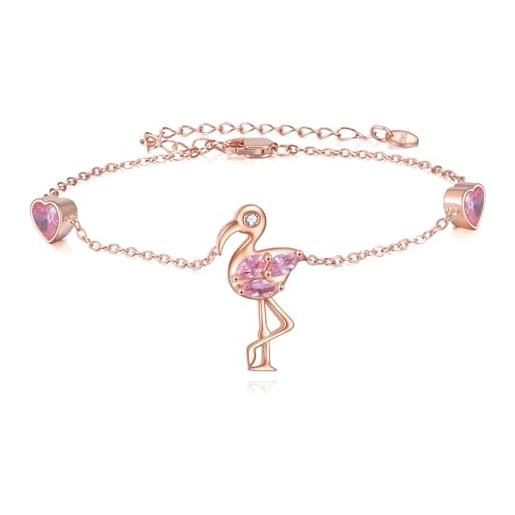 FANZE Collana Donna Argento 925 chimica Molecola Scienza Dopamine Felicità Collana pendente