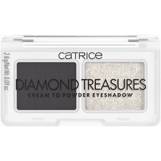 Catrice diamond treasures 030 smokey diamond ombretto 2,8 gr polvere compatta