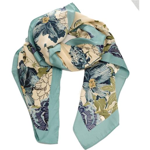 Liu Jo sciarpa foulard da donna con stampa a fantasia floreale botanical