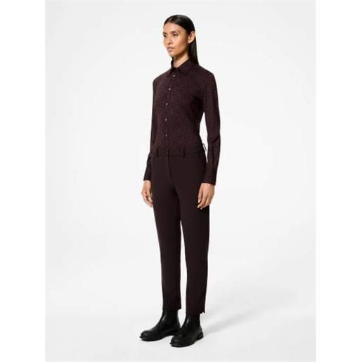 Rrd pantaloni donna w25700 surflex winter chino wom pant bordeaux (73)