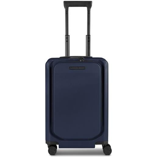 Porsche Design voyager 4 ruote carrello della cabina s 55 cm scomparto per laptop con piega di espansione blu