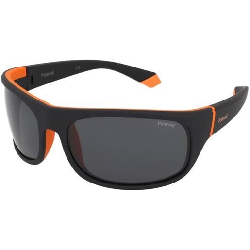 Polaroid pld 2125/s 8lz/m9 | occhiali da sole graduati o non graduati | prova online | unisex | plastica | rettangolari | nero | adrialenti
