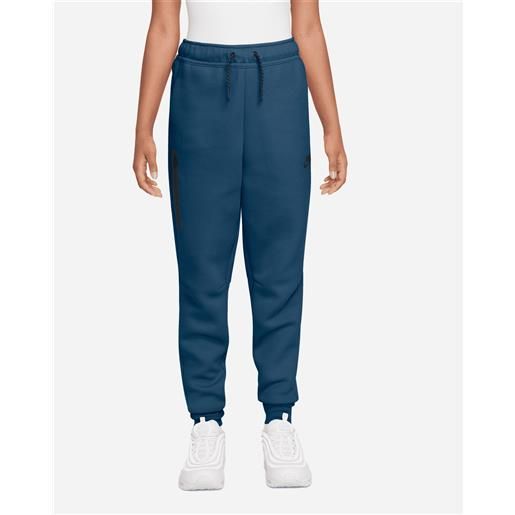 Nike tech fleece 2 jr - pantalone - blu