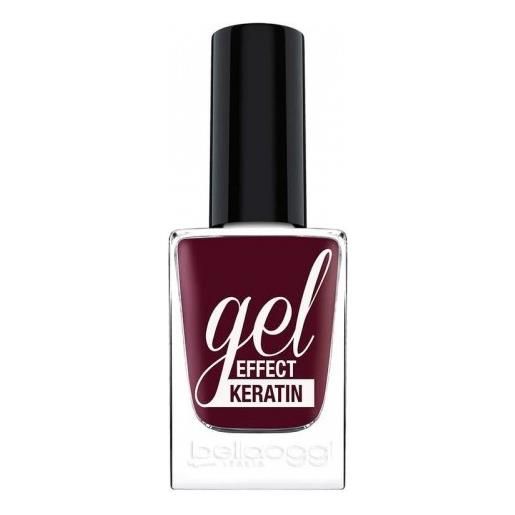Bellaoggi gel effect keratin - smalto n. 534 dark plum
