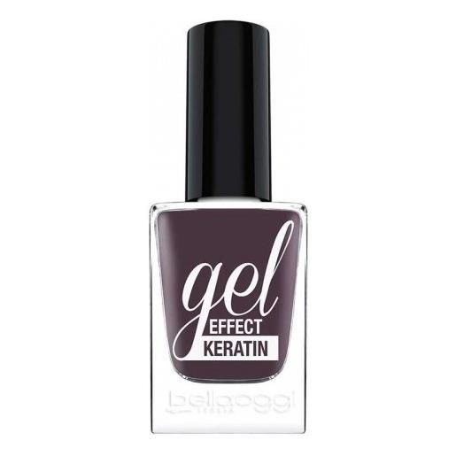 Bellaoggi gel effect keratin - smalto n. 536 rosy brown
