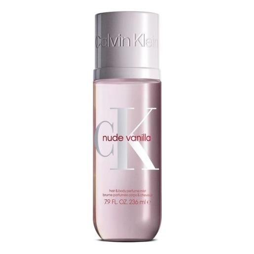 Calvin Klein nude vanilla - hair & body perfume mist 236 ml vapo