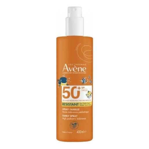 Avene vapo famille spf 50+ spray solare per pelli sensibili 400 ml
