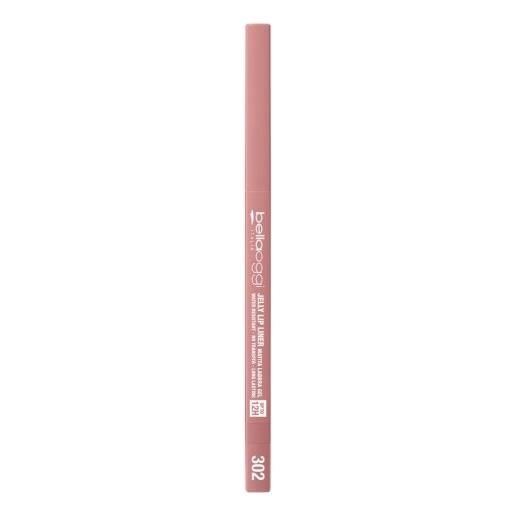 Bellaoggi jelly lip liner - matita labbra gel n. 302 timeless