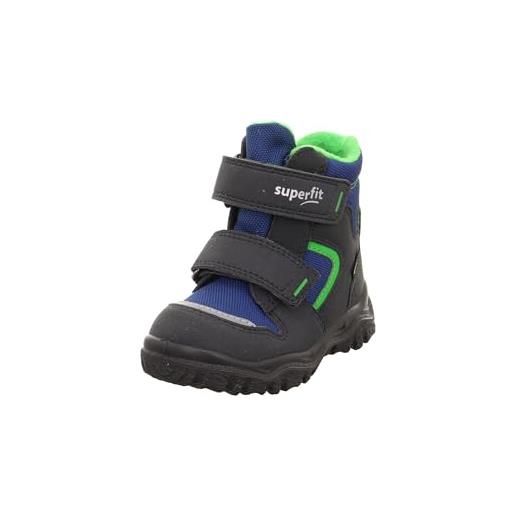 Superfit husky, stivali da neve bambini e ragazzi, grigio verde 2020, 22 eu stretta