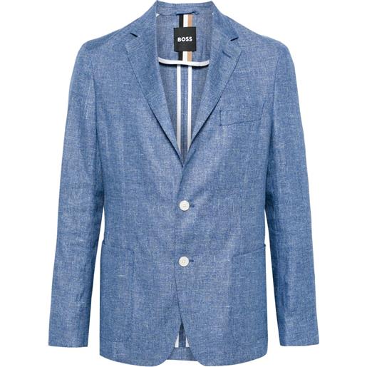 BOSS blazer monopetto - blu