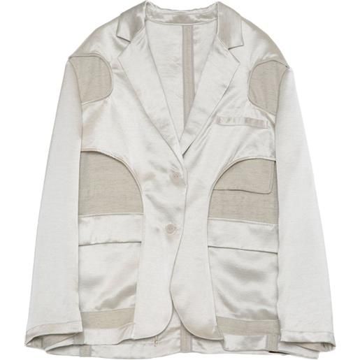 Muller Of Yoshiokubo giacca con inserti - toni neutri