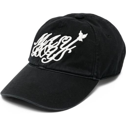 MASU cappello con logo - nero