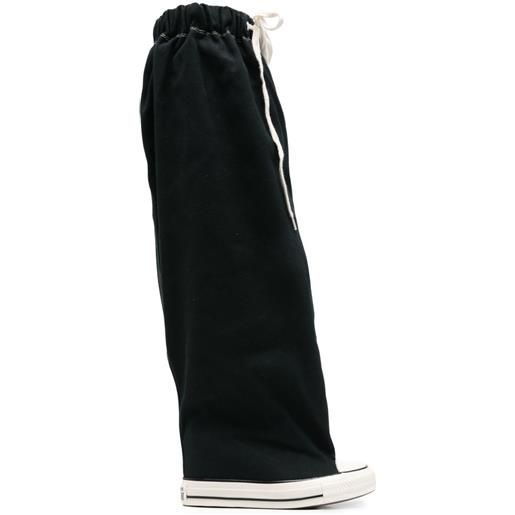 Vaquera x converse sneakers con lacci - nero