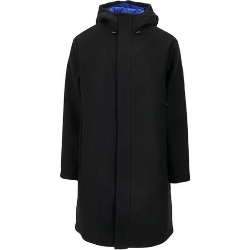 Ea7 Emporio Armani parka con cappuccio - nero