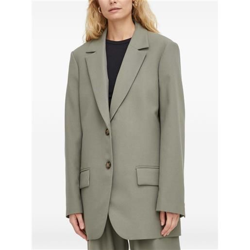Won Hundred blazer con bottoni - verde