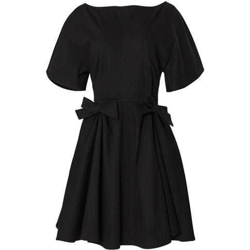 Carolina Herrera abito con scollo posteriore a v - nero